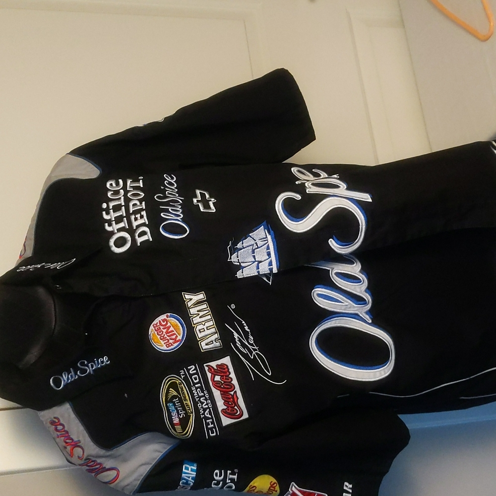 Nascar Tony Stewart Old Spice #14 short sleeve